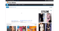 Desktop Screenshot of anjalidresses.com